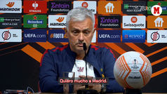 Mourinho declara su amor a Madrid previo a la Final de Europa League