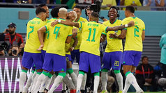 Mundial Qatar 2022. Octavos de final: Resumen y goles del Brasil 4-1 Corea del Sur