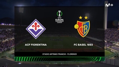 Conference League (semis, ida): Resumen y goles del Fiorentina 1-2 Basilea