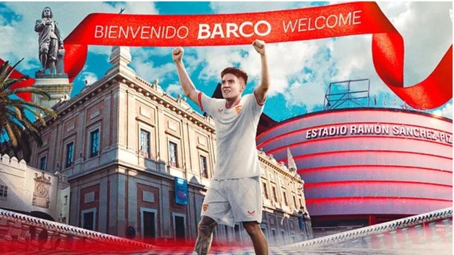 Valentín Barco, el octavo fichaje del Sevilla