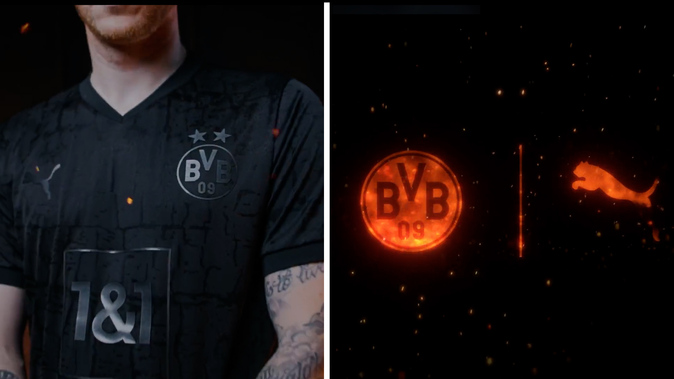 Borussia dortmund jersey negro 110 sale años
