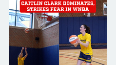 Caitlin Clark dominates Indiana Fever practice, strikes fear in WNBA
