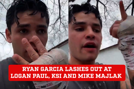 Ryan García lashes out with satanic accusations against Logan Paul, KSI ...