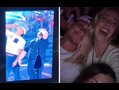 Patrick Mahomes ditches wife Brittany to shotgun beer onstage with Luke  Combs