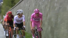 As� fue el ataque letal de Pogacar para ganar la etapa reina en el Giro
