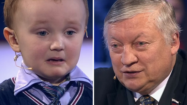 Un niño de 3 años recibe una paliza de Karpov al ajedrez en un vídeo viral  - Vandal Random