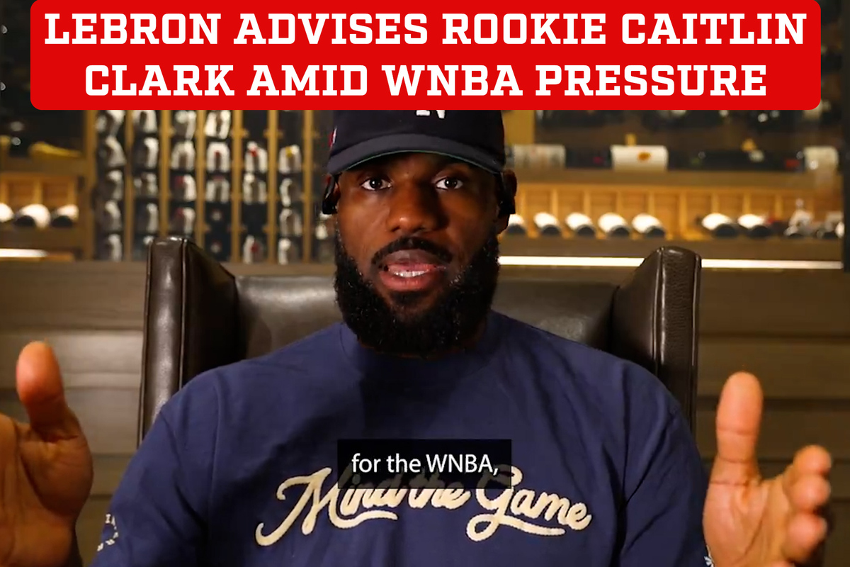 LeBron James offers rookie Caitlin Clark crucial advice amid WNBA pressure  and criticism