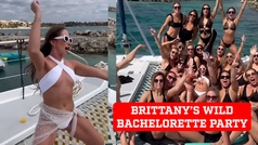 Unseen videos from Brittany Mahomes' bachelorette party invitation in Mexico go viral