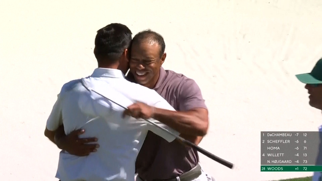 Tiger Woods bate otro récord en Augusta
