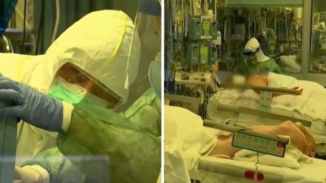 Estremecedor: así trabajan en un hospital de Italia con enfermos por  coronavirus | Marca.com