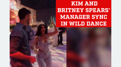 Kim Kardashian and Britney Spears' manager team up for unique dance with surprising moves