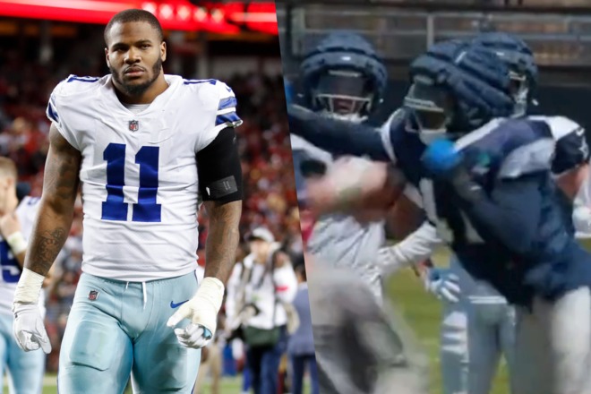 Dallas Cowboys 'Got You!' Dak Prescott, Micah Parsons Emotions on