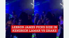 LeBron James picks side in Kendrick Lamar vs Drake