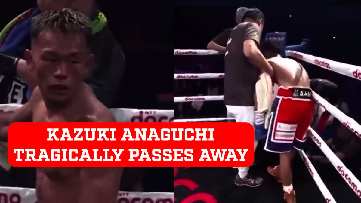 Kazuki Anaguchi passes away at 23 following injuries sustained in tough  boxing match in Tokyo