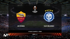 Europa League (Jornada 2): Resumen y goles del Roma 3-0 HJK Helsinki
