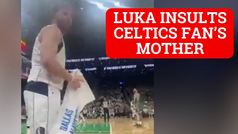 Luke Doncic's disgusting insult to Celtics fan?s mother caught on video