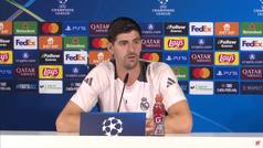 Courtois responde a Simeone: "Tenemos otra idea de lo que es provocar"