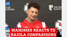 Patrick Mahomes reacts to Dylan Raiola comparisons and surprises his fans