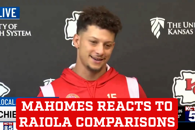 Patrick Mahomes defends Dylan Raiola and compares him to his admiration ...