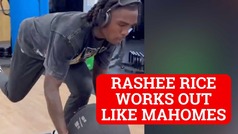 Rashee Rice trains like Patrick Mahomes preparing for big Chiefs comeback