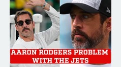 Aaron Rodgers has a problem with the New York Jets