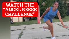 Angel Reese mocked in viral TikTok trend: "Hoop like Angel Reese"