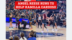 Angel Reese shows support for Kamilla Cardoso in WNBA debut, ends feud