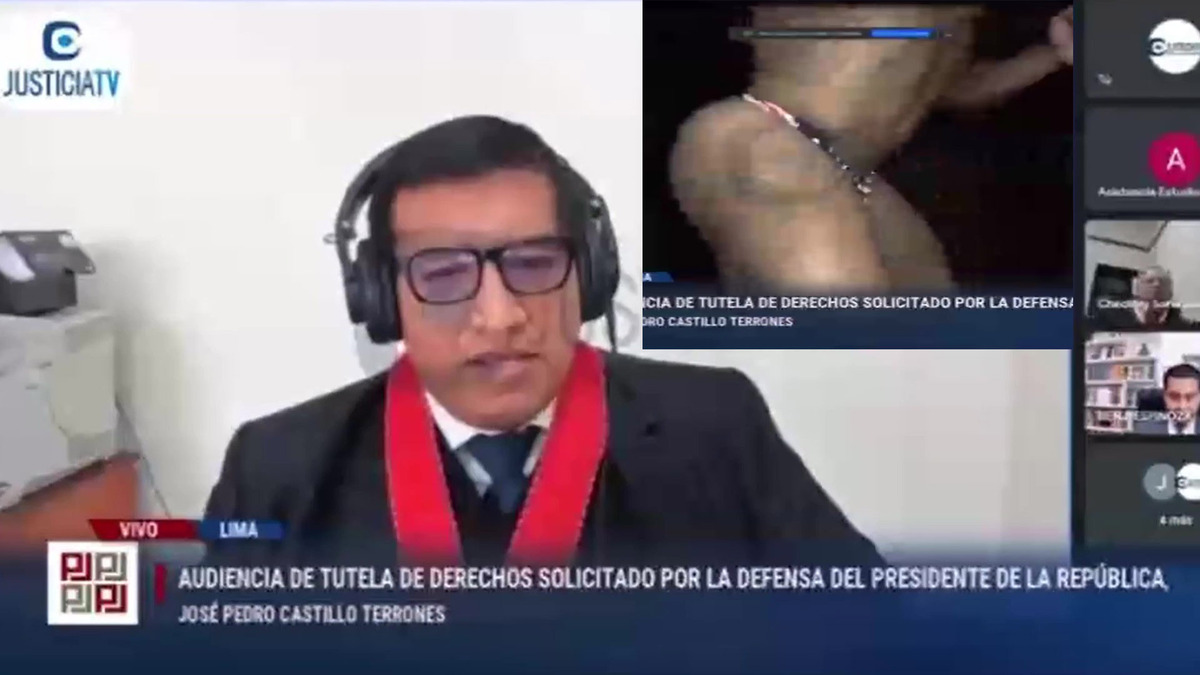 El stripper Ricardo Milos interrumpe la audiencia del presidente de Perú Marca imagen foto