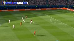 Gol de Morata (1-0) en el Espaa 3-0 Croacia