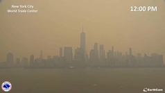Así empeoró la calidad del aire en Nueva York tras los incendios en Canadá