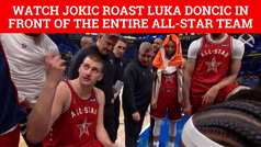 Nikola Jokic provokes Luka Doncic with embarrassing comment in front of entire All-Star team