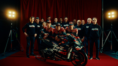 Aprilia presenta su MotoGP de 2024