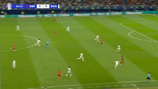 Gol de Nico Williams (1-0) en el España 2-1 Inglaterra