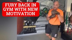 Tyson Fury back in gym after night of drinking with new motivation