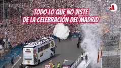 El 'inside' de la celebracin del Real Madrid en La Cibeles