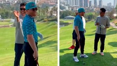 Canelo hace que Jorge Campos sienta "el verdadero terror" mientras juegan golf