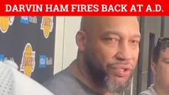 Lakers coach Darvin Ham fires back at Anthony Davis after getting blamed for loss