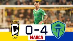 Goleada del Sounders | Columbus 0-4 Seattle | Goles y jugadas | MLS