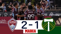 Los Rapids ya piensan en playoffs | Colorado 2-1 Portland | Goles y Jugadas | MLS