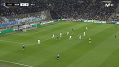 Gol de Scamacca (0-1) en el Olympique de Marsella x-x Atalanta