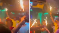 Sale a la luz un vídeo de una de las fiestas en Fonda Milagros tras el incendio en Murcia