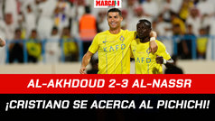 Cristiano marca y el Pichichi se acerca I Al-Akhdoud 2-3 Al-Nassr I Resumen y goles | Liga Saud
