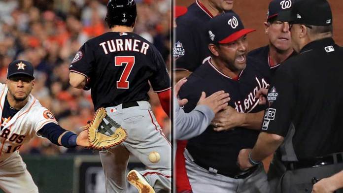 2019 World Series Mlb Polemico Out Del 5 09 En Las Series Mundiales Con Historica Expulsion Tras Una Violenta Bronca Marca Com