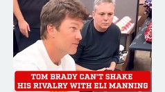 Tom Brady still hasn't managed to shake off his rivalry with Eli Manning