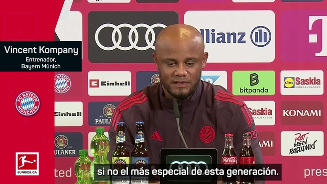 Kompany, sobre la influencia de Guardiola: "Es el más especial, pero sería un error no hacer tu propio camino"