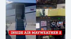 Floyd Mayweather's second luxury jet: Inside Air Mayweather 2