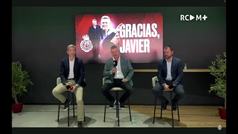 Javier Aguirre dice adis al Mallorca en un acto de despedida