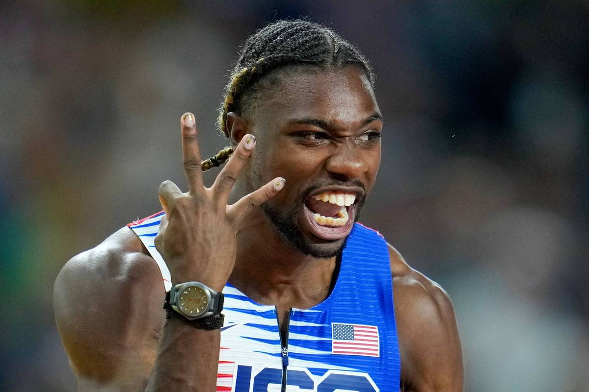 World champion of what?' Noah Lyles takes swipe at NBA players