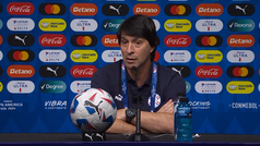 Garnero habla en rueda de prensa tras el 1 a 4 contra Brasil