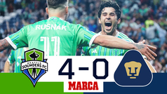 Los Sounders se meten a cuartos | Seattle 4-0 Pumas | Goles y jugadas | Leagues Cup